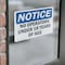 Signmission No Operators Under 18 Years Of Age OSHA Notice Sign, Vinyl Decal, 10in W x 7in L, 2PK OS-2PACK-NS-D-710-L-16153 - alternate 5